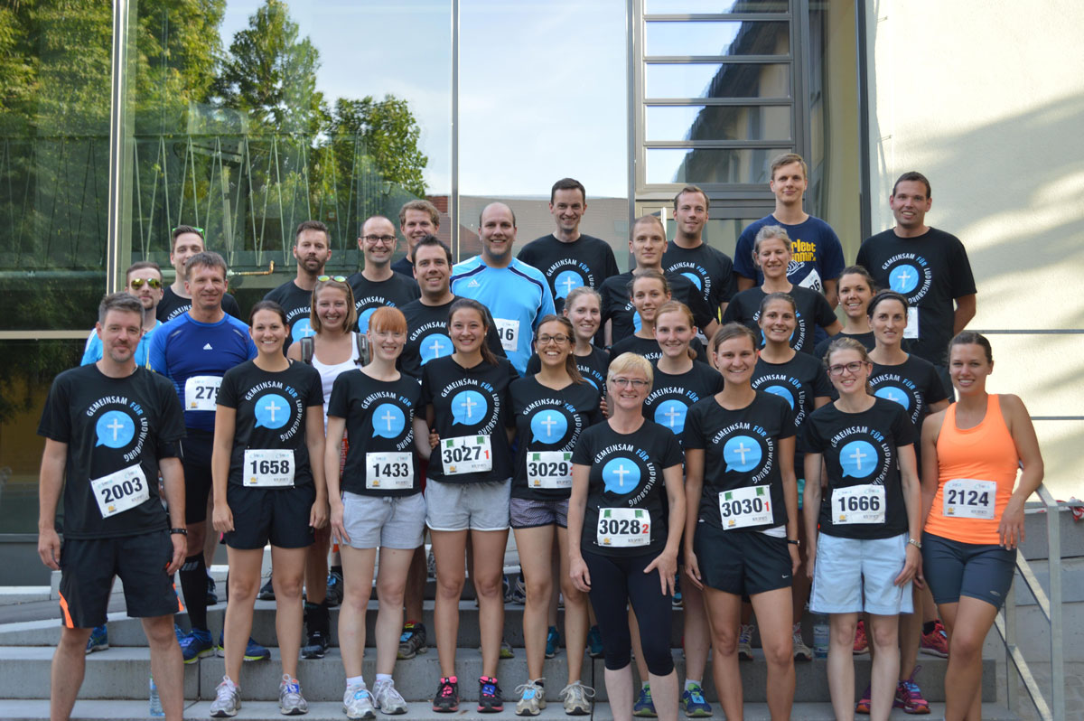 Sportbegeisterte laufen „Gemeinsam für Ludwigsburg“